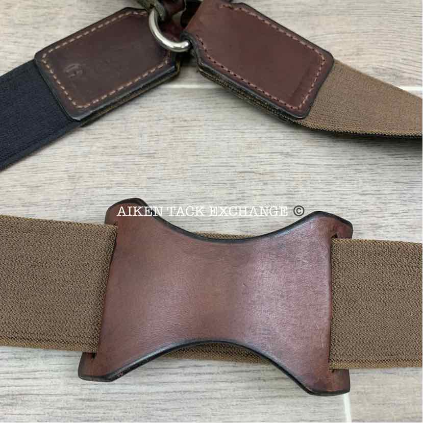 Thornhill Elastic Breast Collar Breastplate, Brown, Size Full, Brand New
