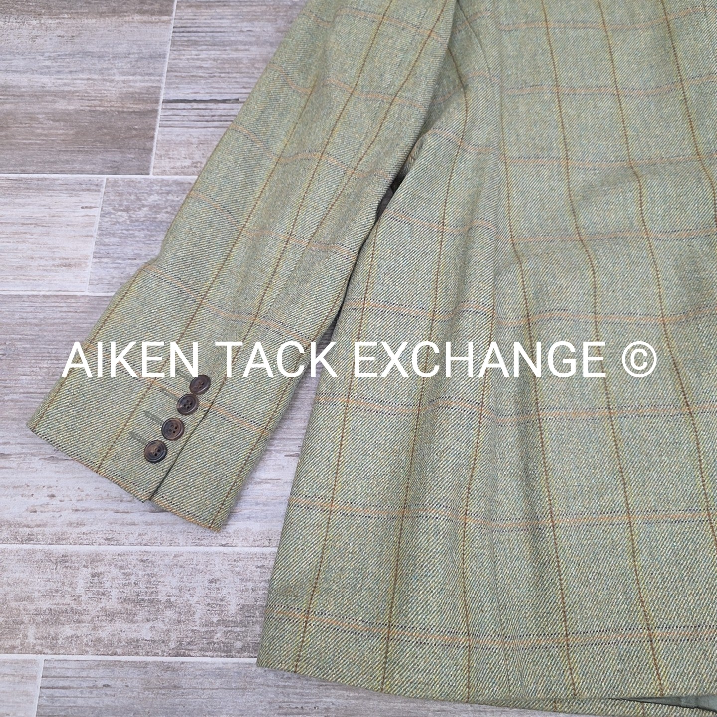 Horse Country Tweed Coat for Fox Hunting, Size 20