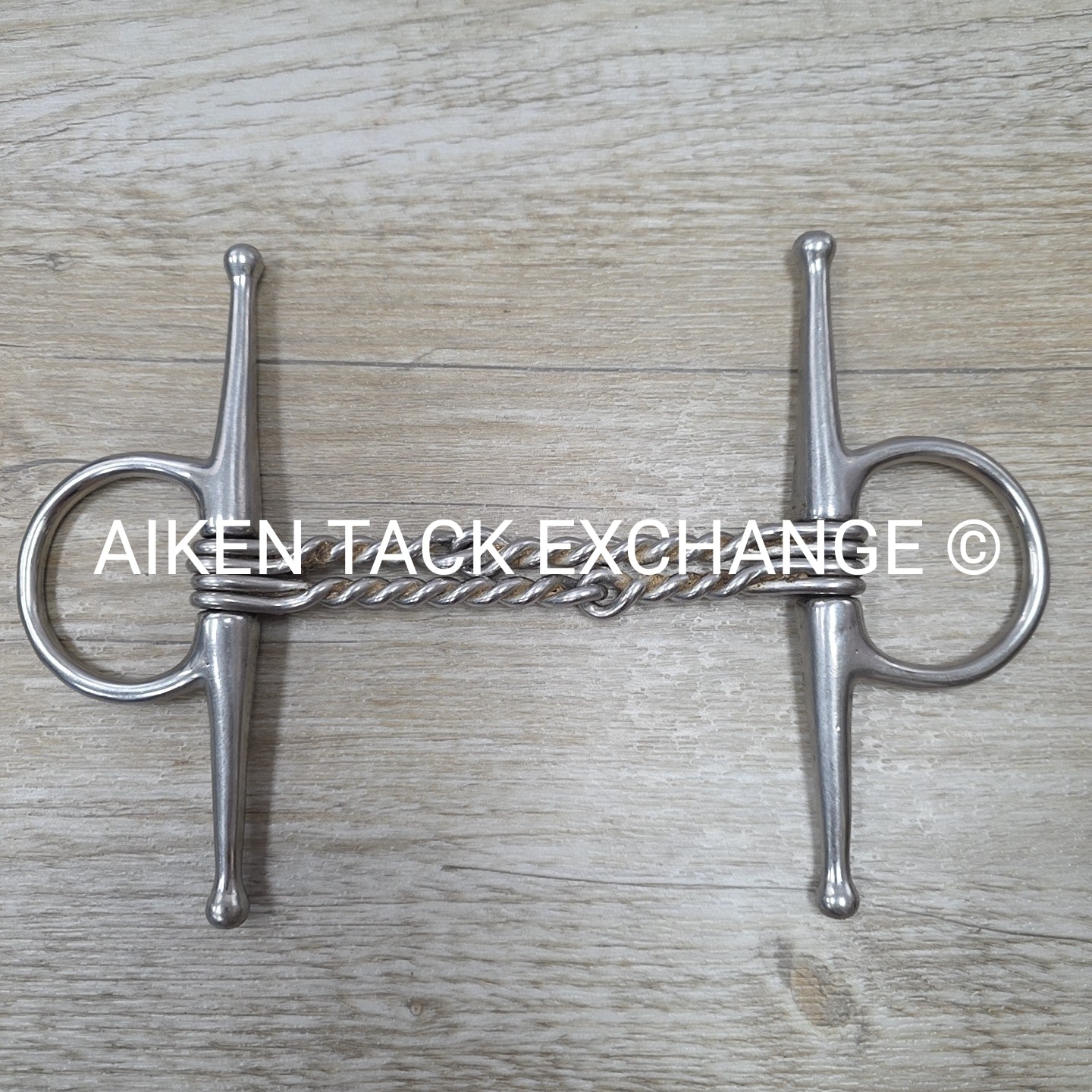 Double Twisted Wire Full Cheek Bit 4.75"