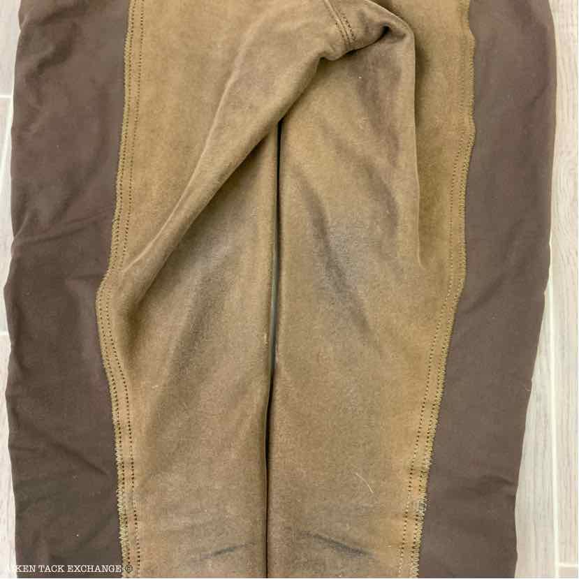 BARGAIN BUNDLE: Goode Rider Full Seat, Size 24 & Irideon Knee Patch, Size 26