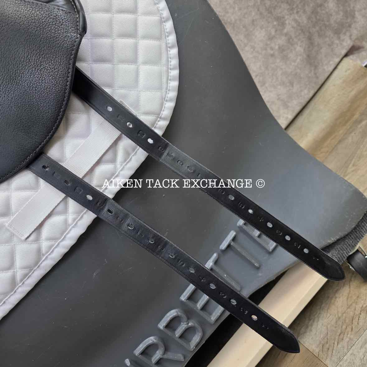 2013 Custom Saddlery Icon Coda Monoflap Dressage Saddle, 18" Seat, Adjustable Tree, Wool Flocked Panels