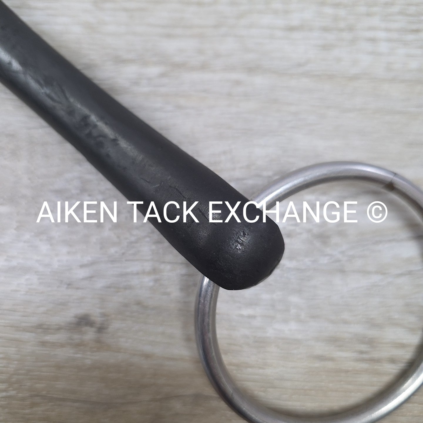 Hard Rubber Mullen Mouth Loose Ring Bit 5.25"