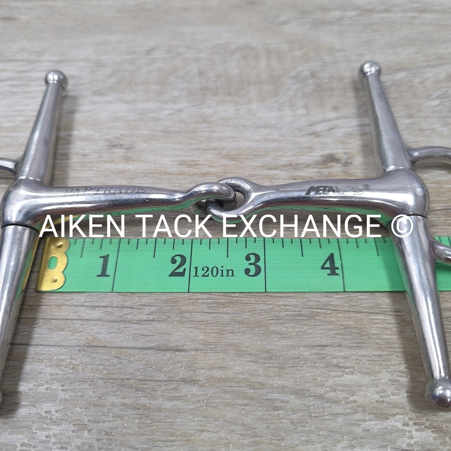 Metalab Partrade Single Joint Pony Full Cheek Bit 4.5"
