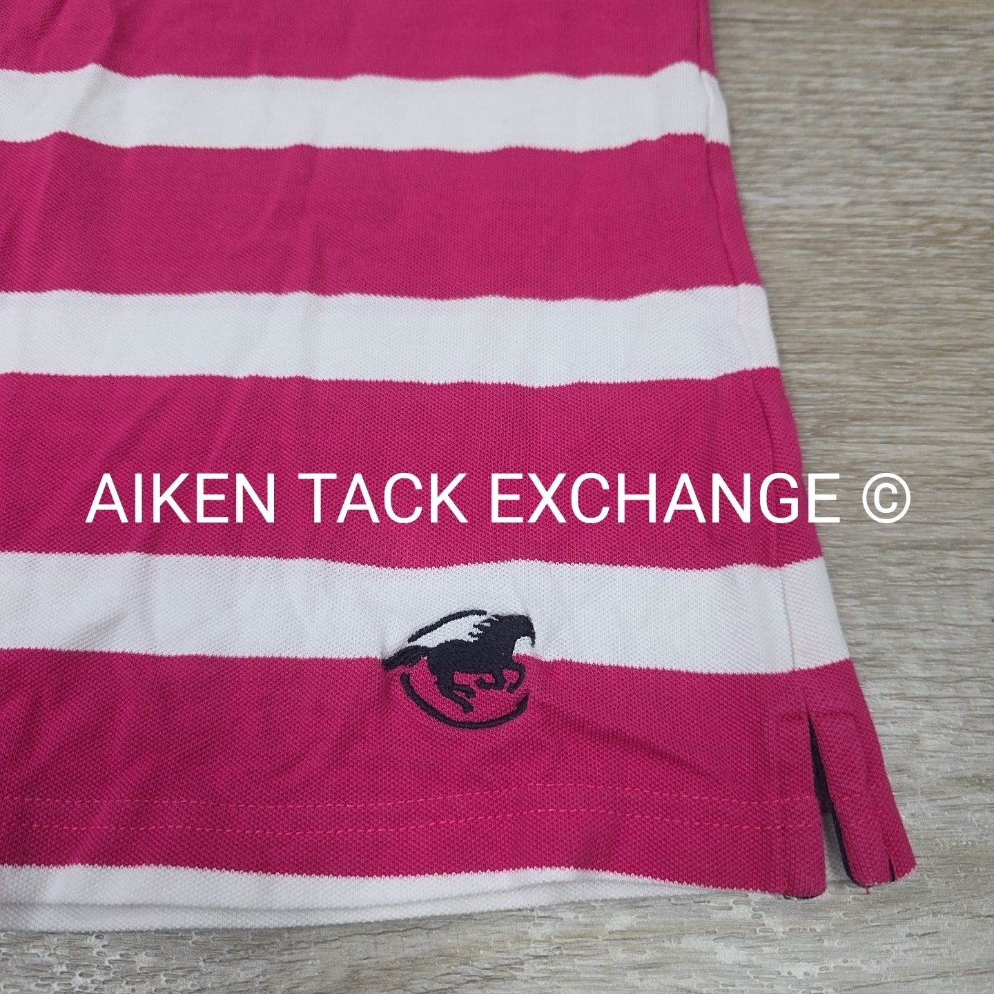 SmartPak Piper Short Sleeve Polo Top, Size Small