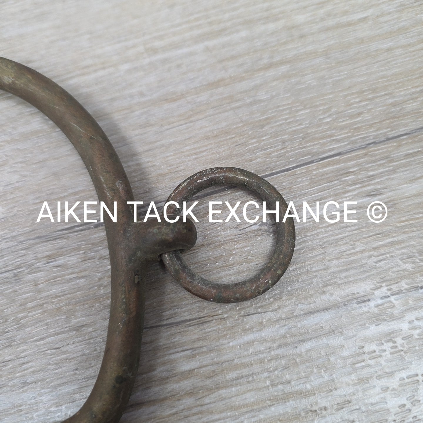 Chifney Anti Rearing Lead Bit, Straight Mouth, Solid Brass