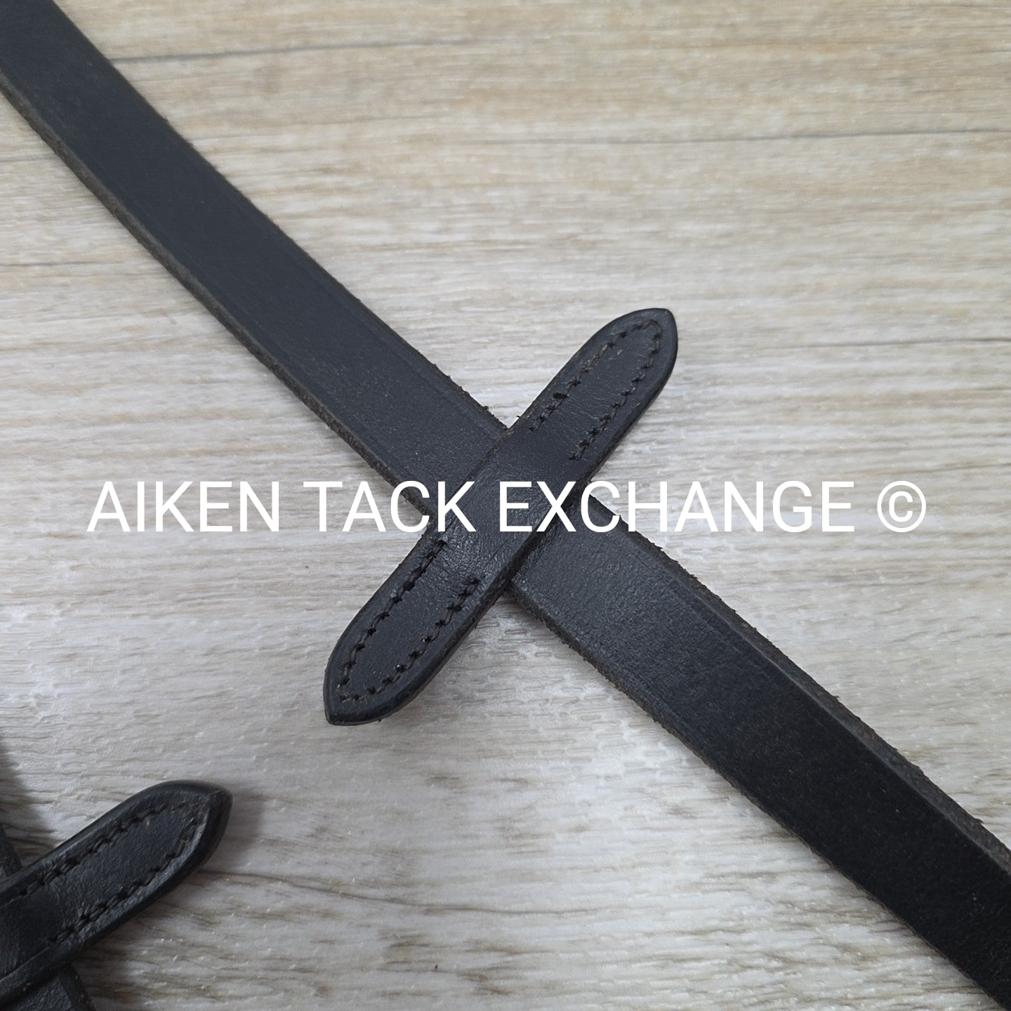 Double Layer Grip Anti-Slip Reins with Hand Loops, Black, 54"