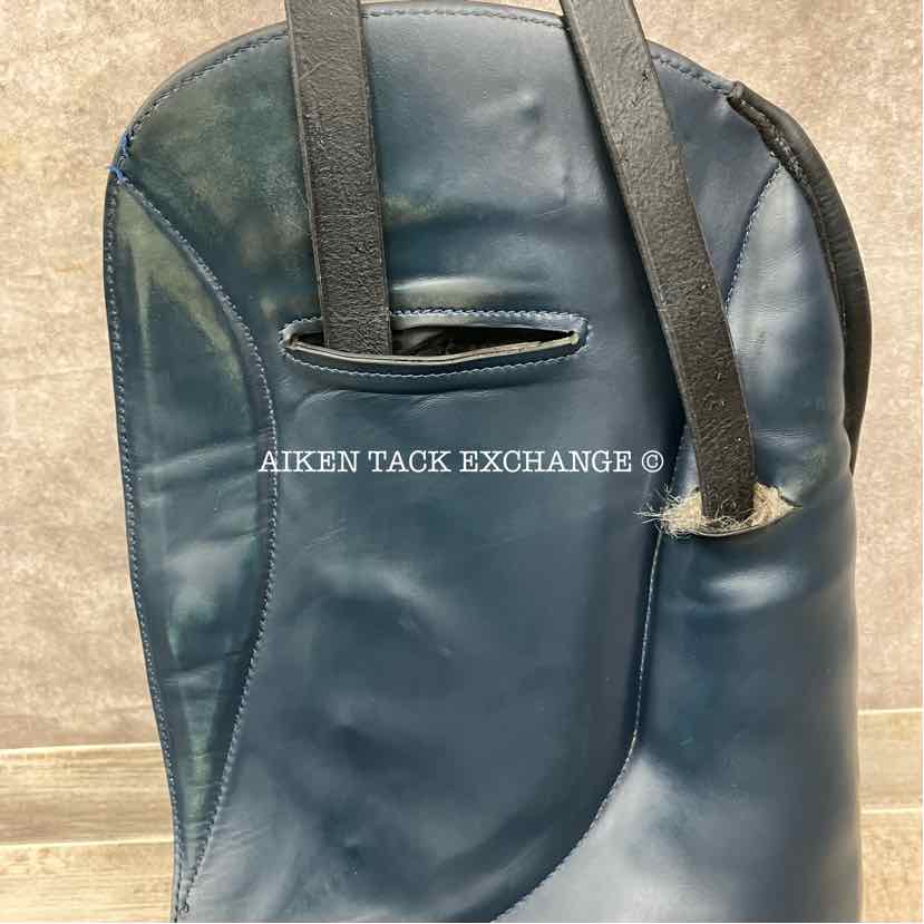 2018 Custom Saddlery Icon Star Monoflap Dressage Saddle, 17.5" Seat, Adjustable Tree, Wool Flocked Panels