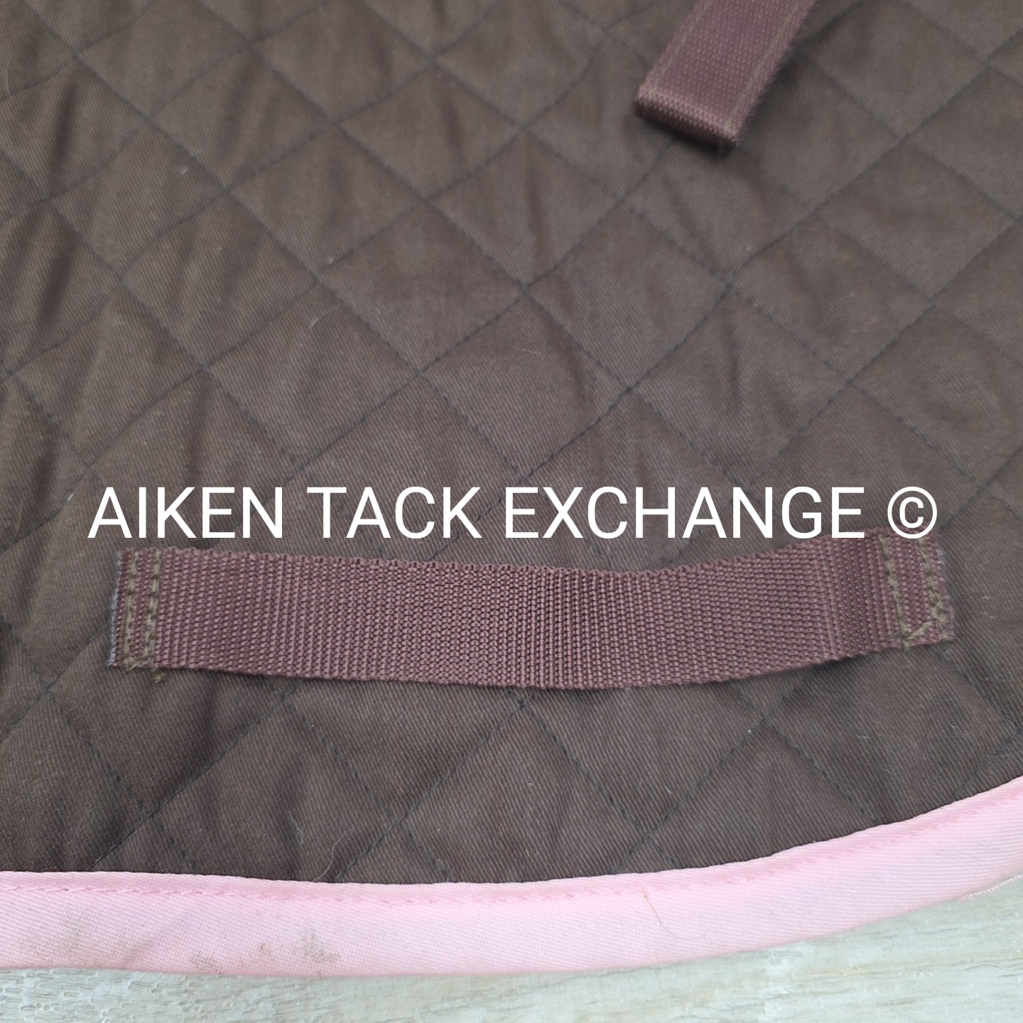 Lettia All Purpose Saddle Pad with "Live Simply" Embroidery