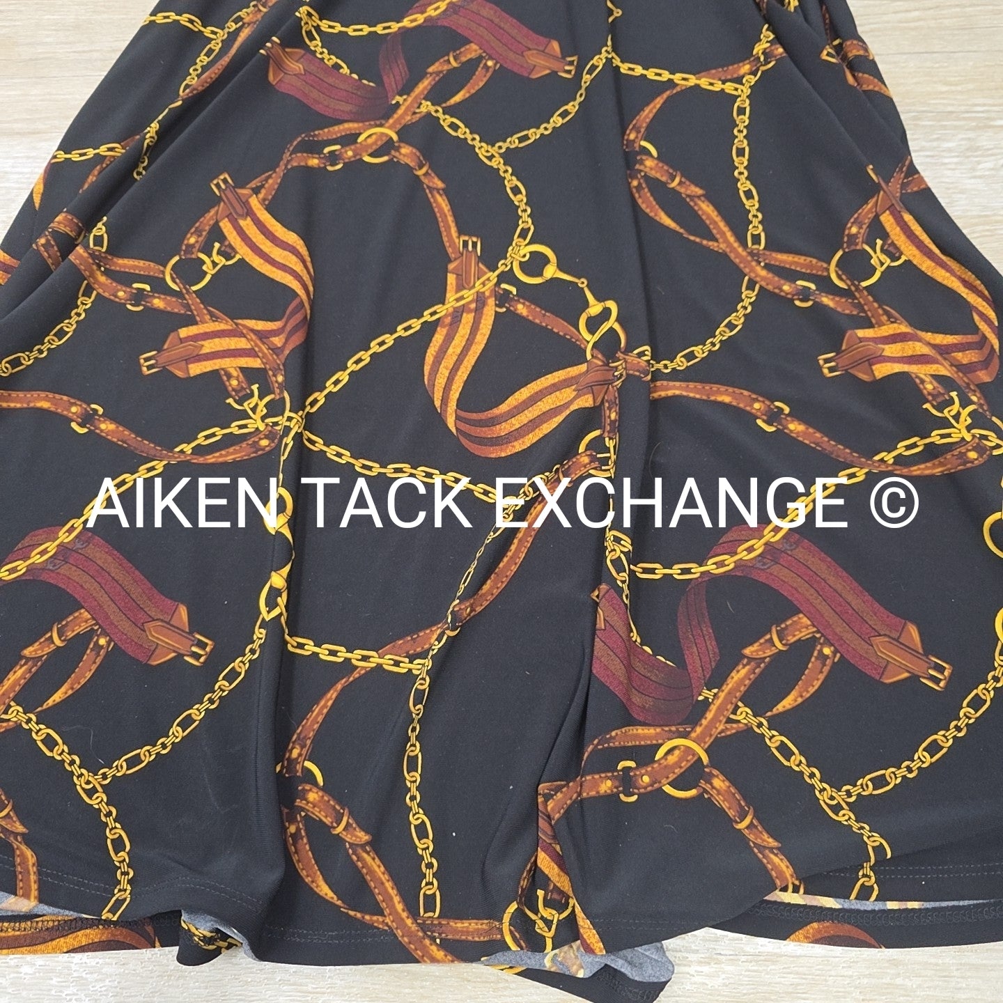 Ralph Lauren Equestrian Print Dress, Size 2