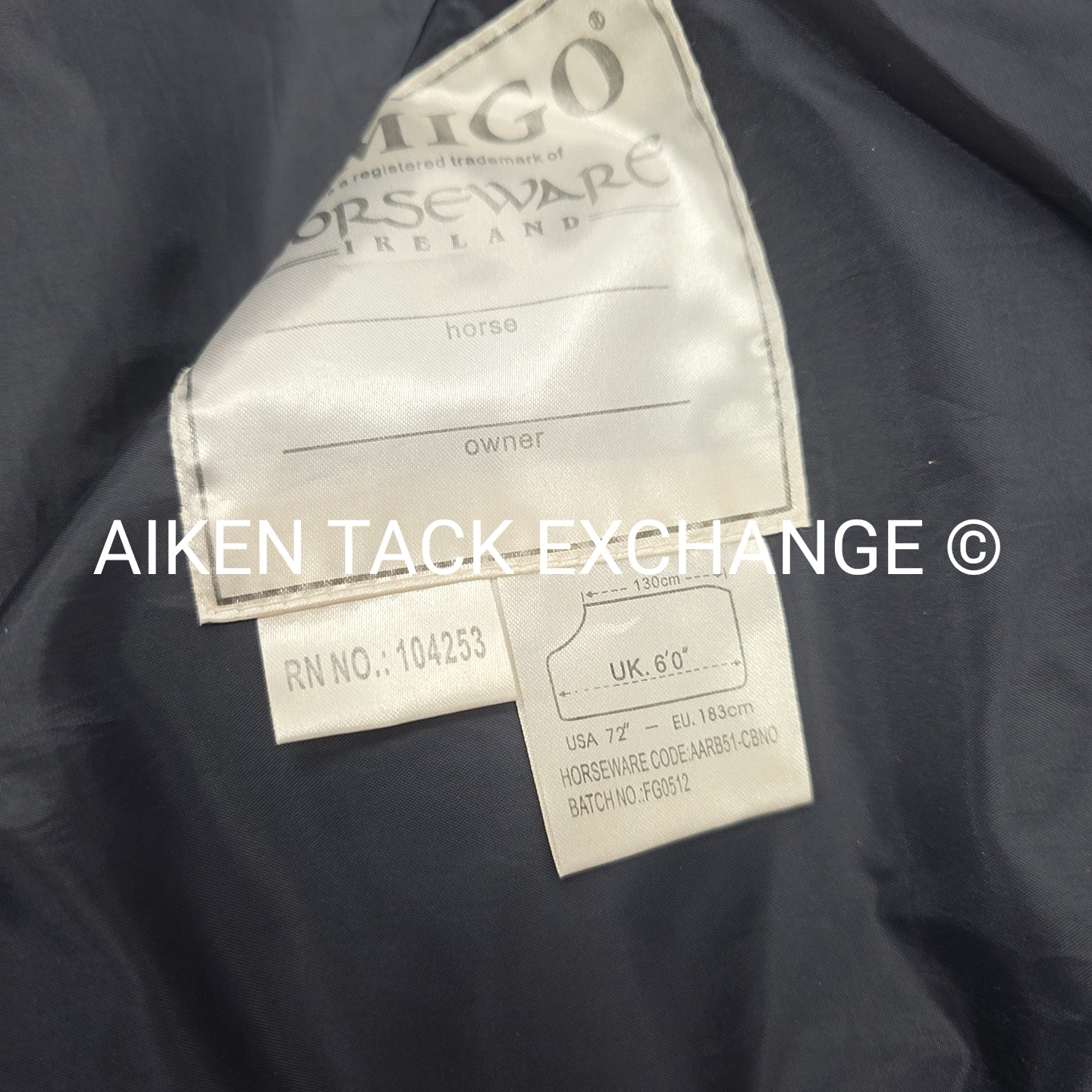 Horseware Amigo 100G Fill Turnout Blanket 72"