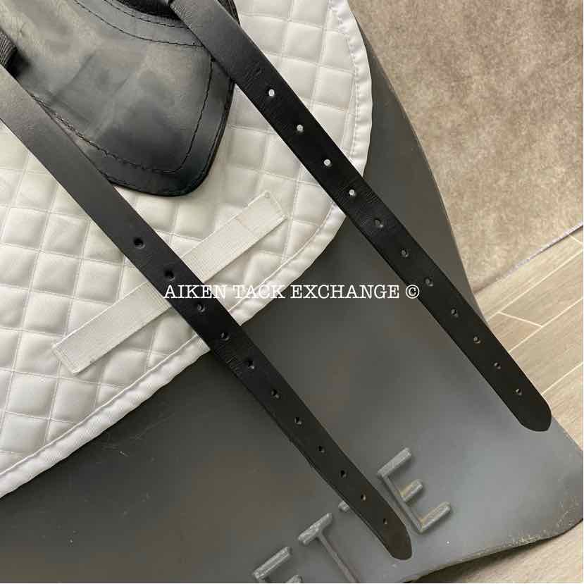 2022 JRD Bella Dressage Saddle, 19" Seat, Short Flap, Wide Tree, Wool Flocked Panels
