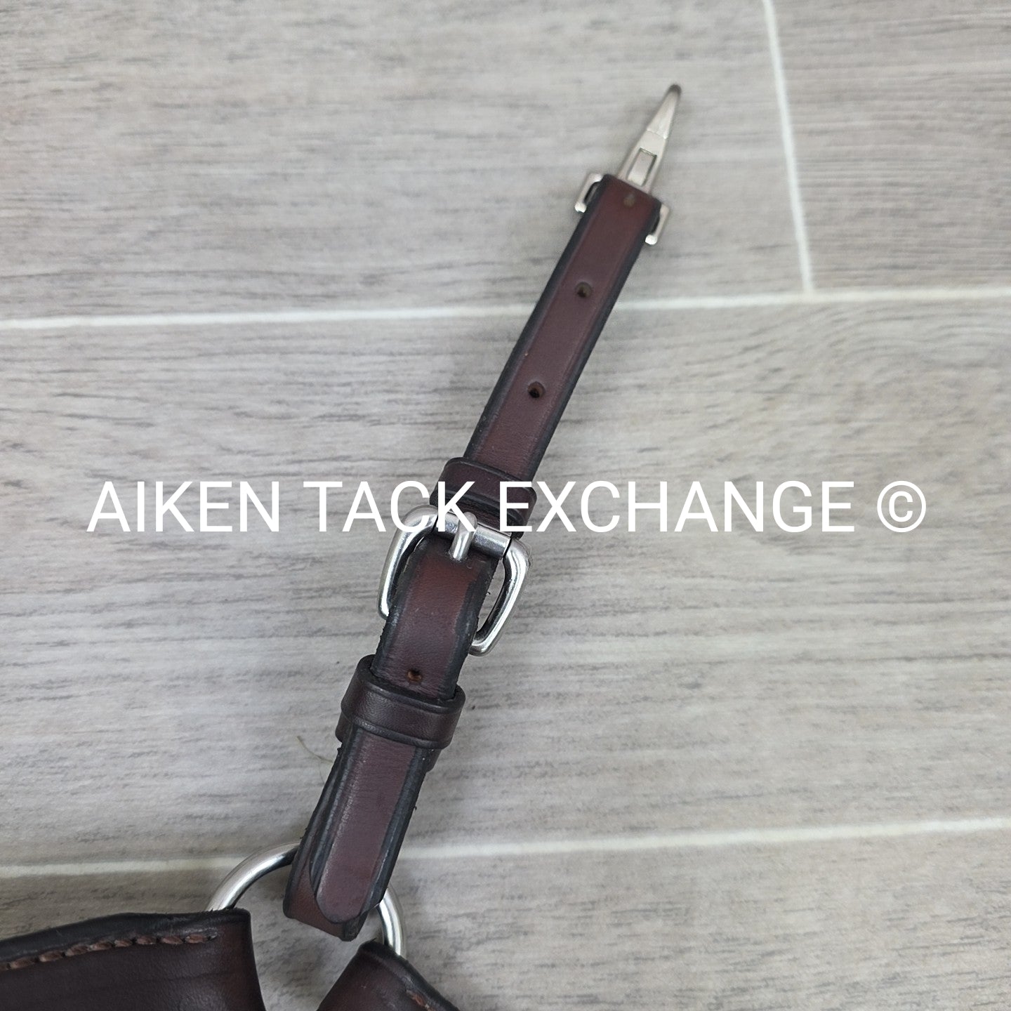 Nunn Finer Breastplate with Elastic, Brown, Size Cob