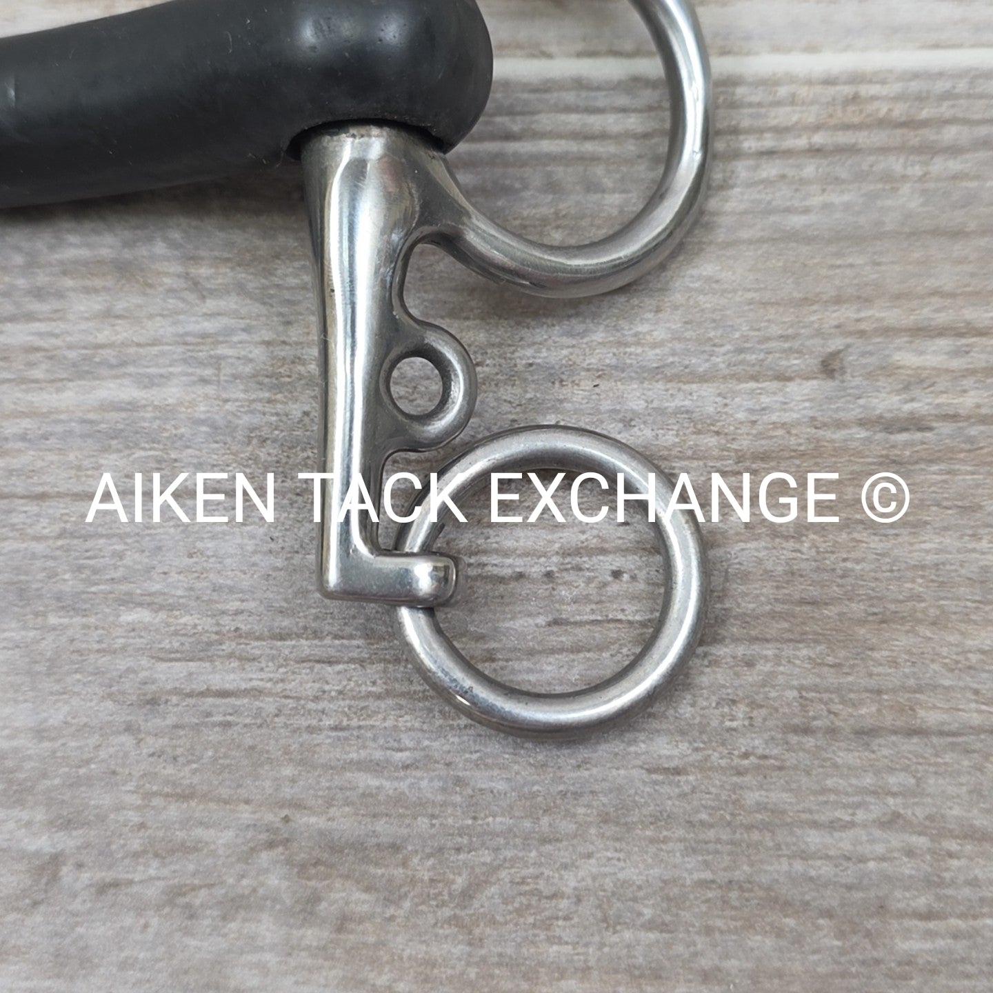 Centaur Hard Rubber Mullen Mouth Pelham Bit 5"