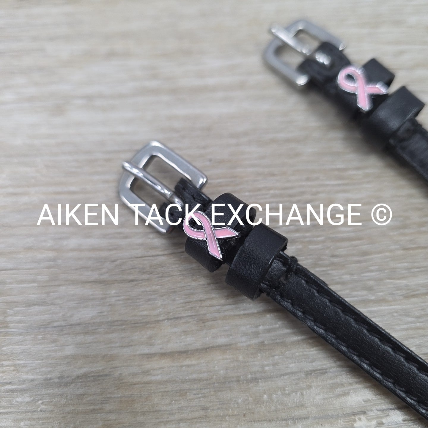 ManeJane Breast Canter Awareness Spur Straps, Black