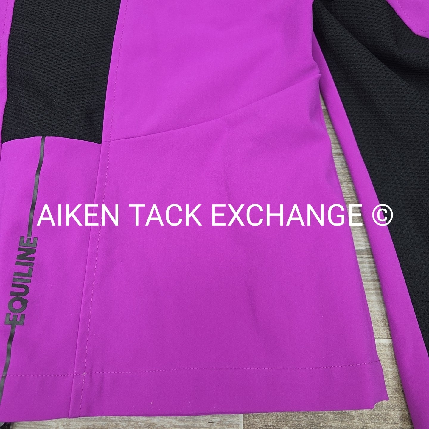 Equiline Full Zip Tech Sweatshirt, Sized Medium