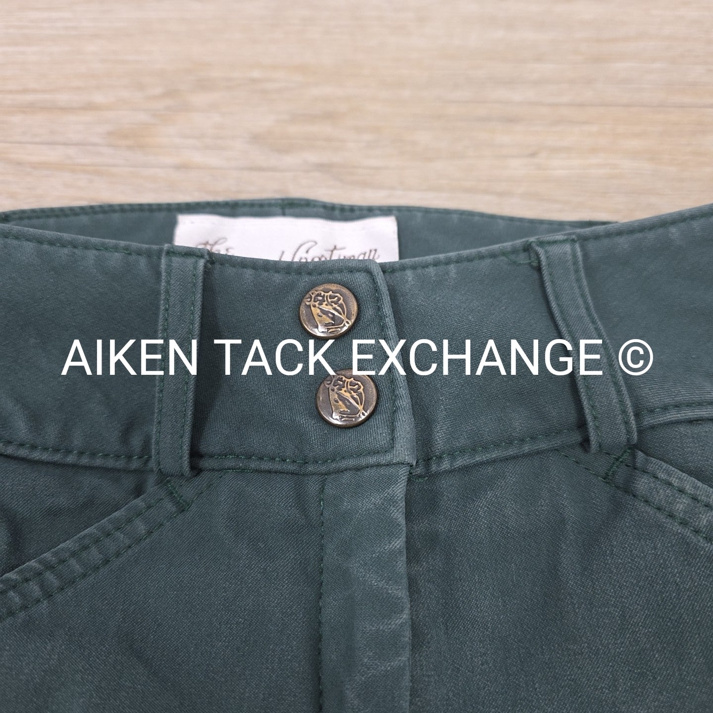 Tailored Sportsman Trophy Hunter Knee Patch Breeches, Size 12