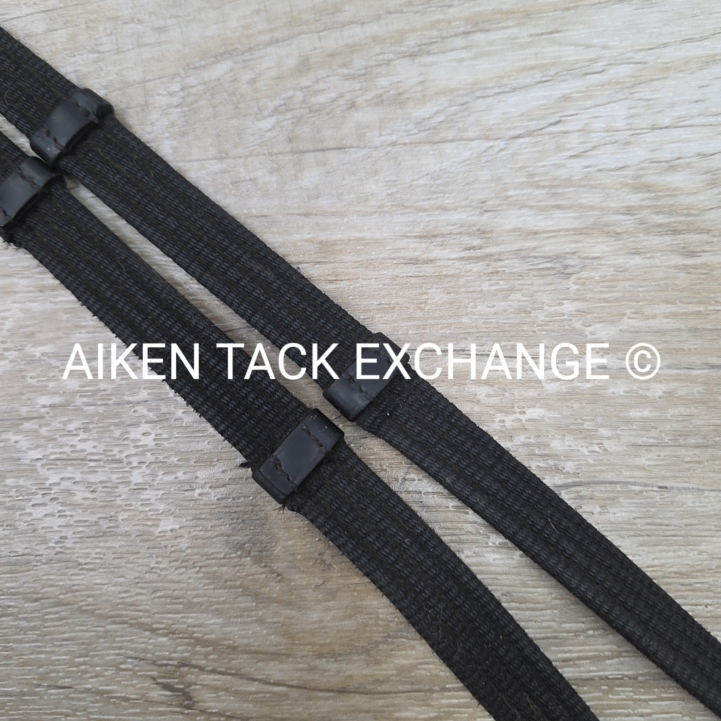Kieffer Cotton Web Reins, Black, 60"
