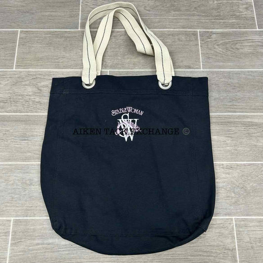 Stable Woman Canvas Tote Bag