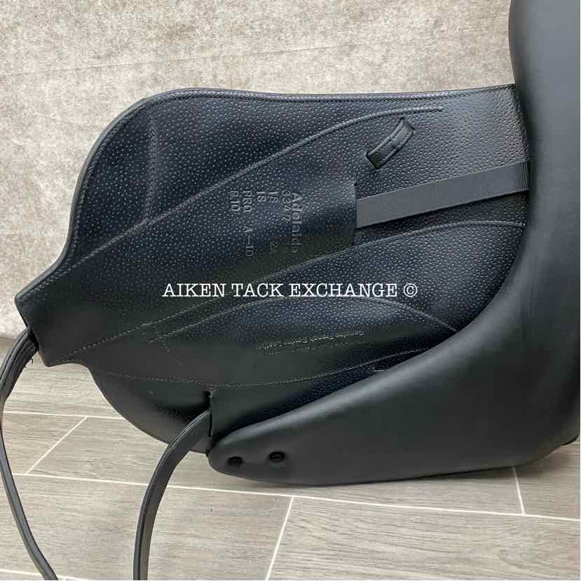 2019 Voltaire Adelaide Monoflap Dressage Saddle, 18" Seat, 2A Flap, Medium Wide/Wide Tree, PRO Panels, Full Buffalo Leather