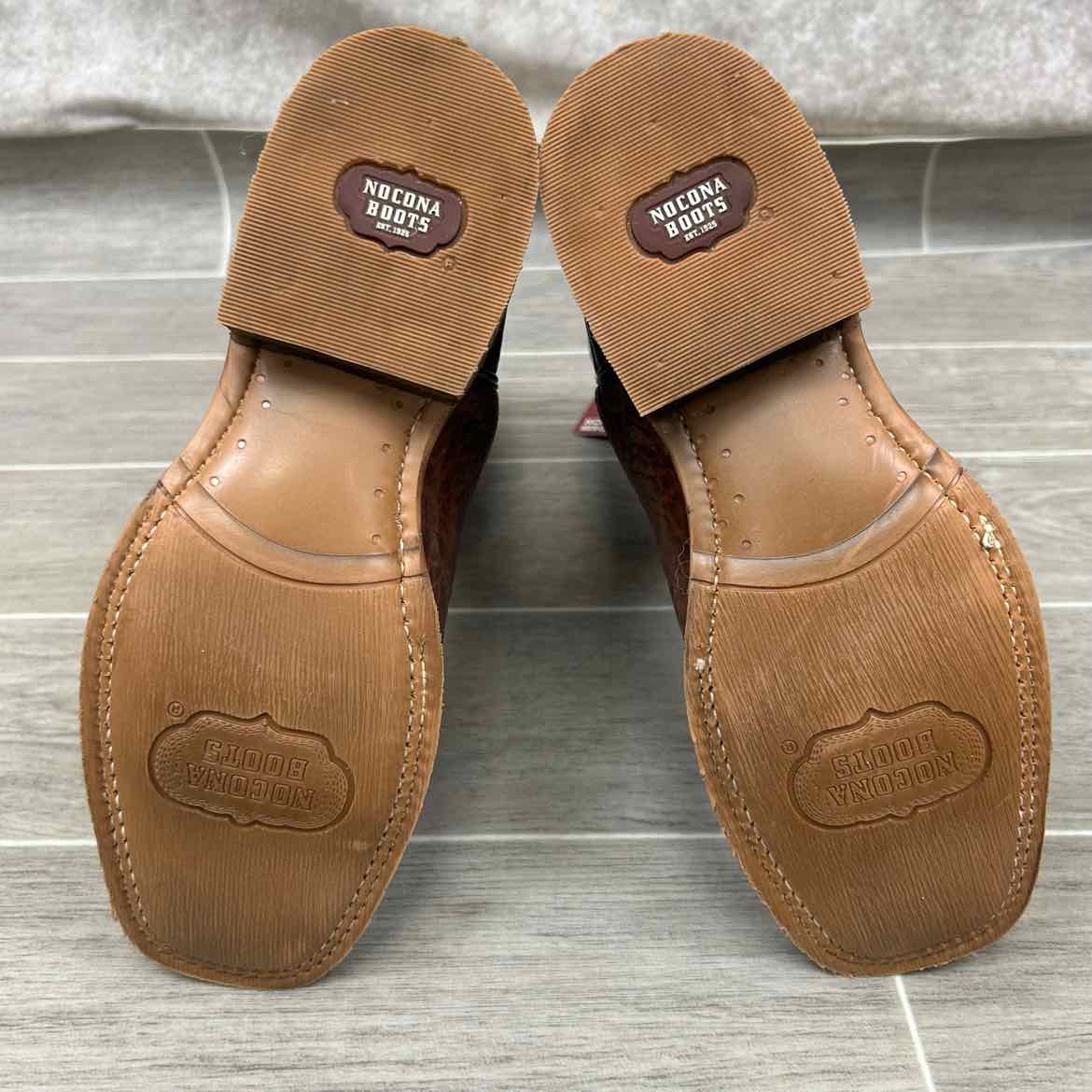 Nocona Henry Hero Collection Square Toe Boots, Men's 7 D, Brand New