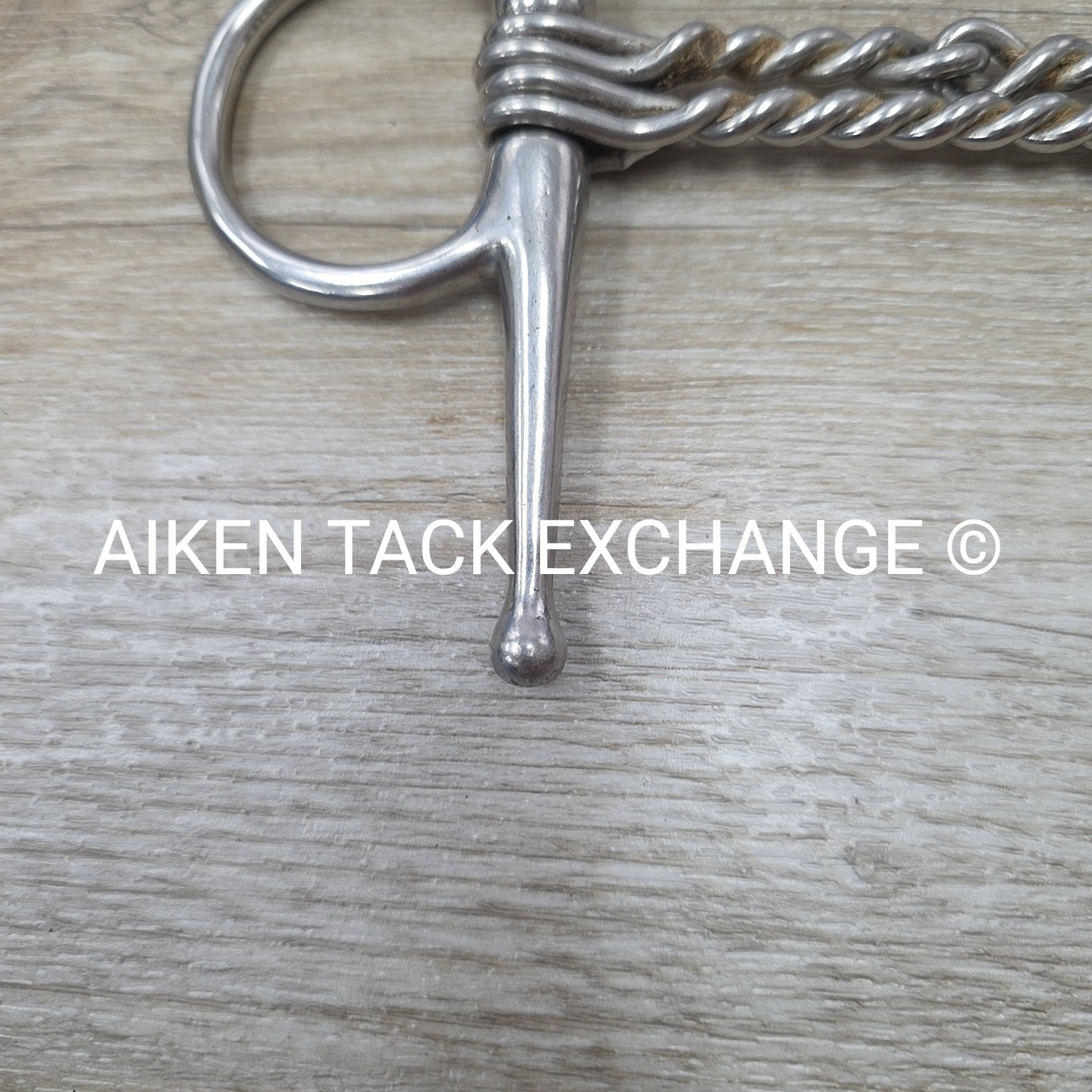 Double Twisted Wire Full Cheek Bit 4.75"