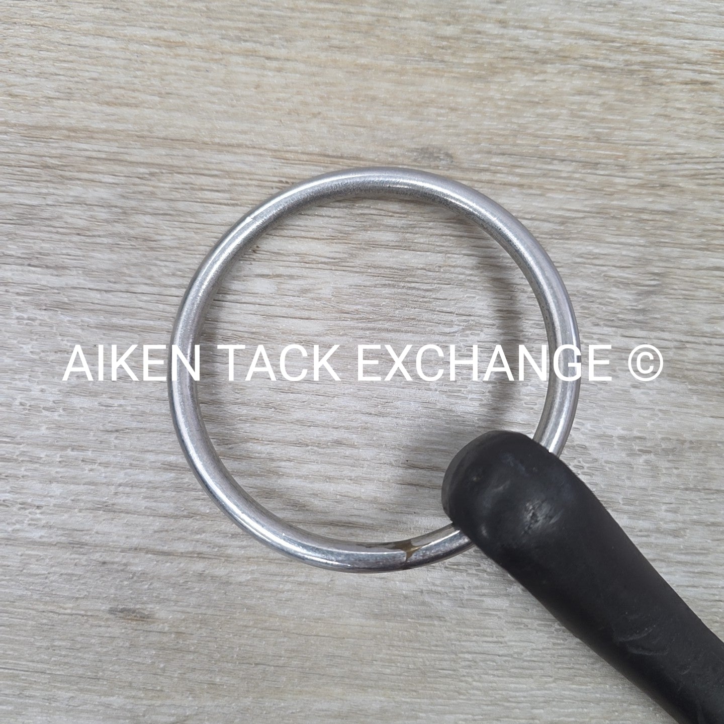 Hard Rubber Mullen Mouth Loose Ring Bit 5.25"