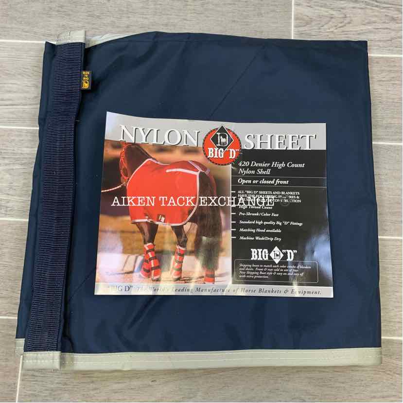 Big D Nylon Stable Sheet, Size 78"