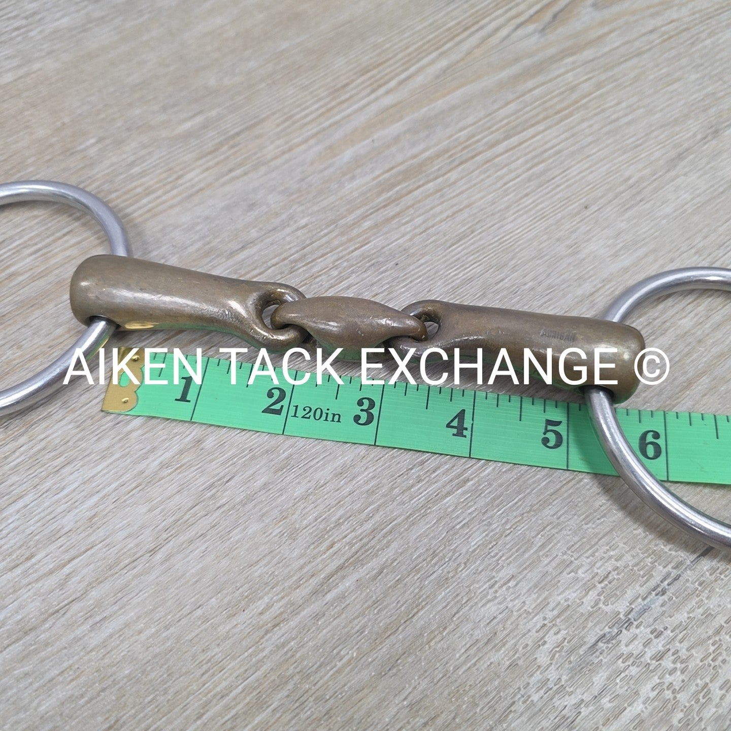 Herm Sprenger Aurigan KK Double Joint Loose Ring Bit, 5"