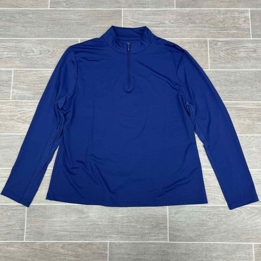 Gottex 1/4 Zip Long Sleeve Sun Shirt, Women's XLarge