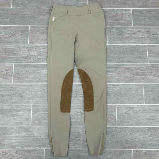 Tailored Sportsman Trophy Hunter Knee Patch Breeches, Size 24