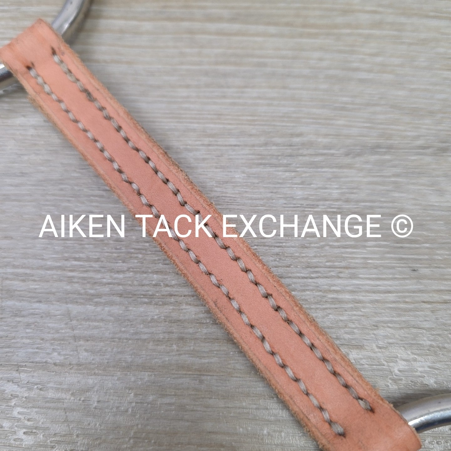 Straight Leather Loose Ring Bit 5"