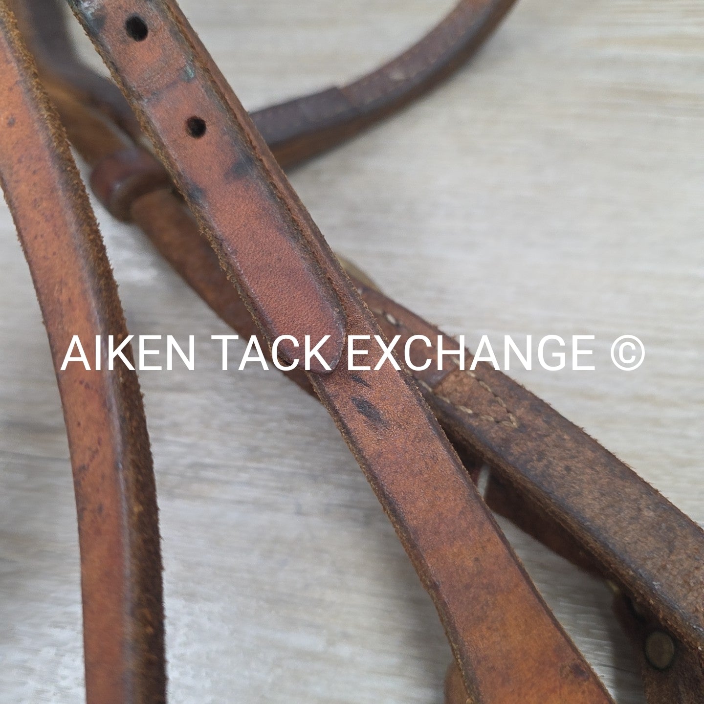 Western Browband Headstall, Brown, Size Full