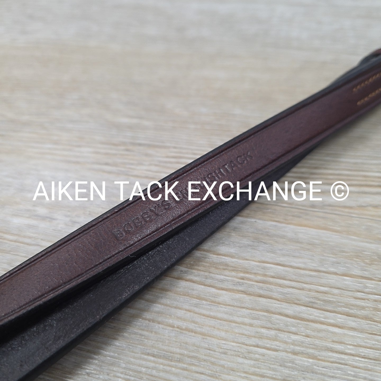 Plain Raised Laced Reins, Brown, Size Full