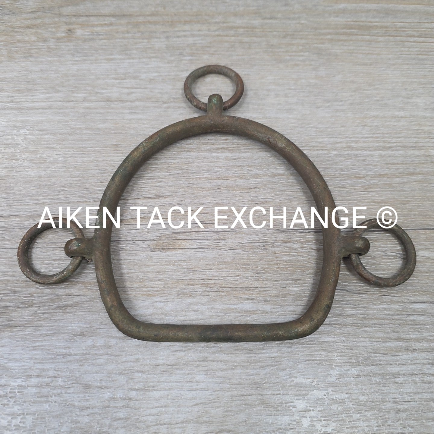 Chifney Anti Rearing Lead Bit, Straight Mouth, Solid Brass