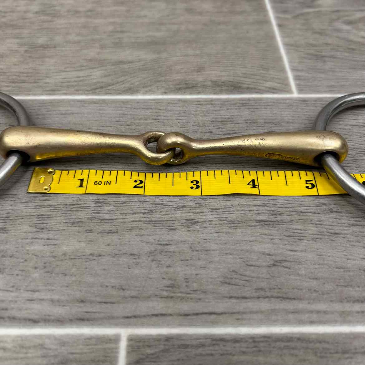 Herm Sprenger Aurigan Single Joint Loose Ring Bit 5"
