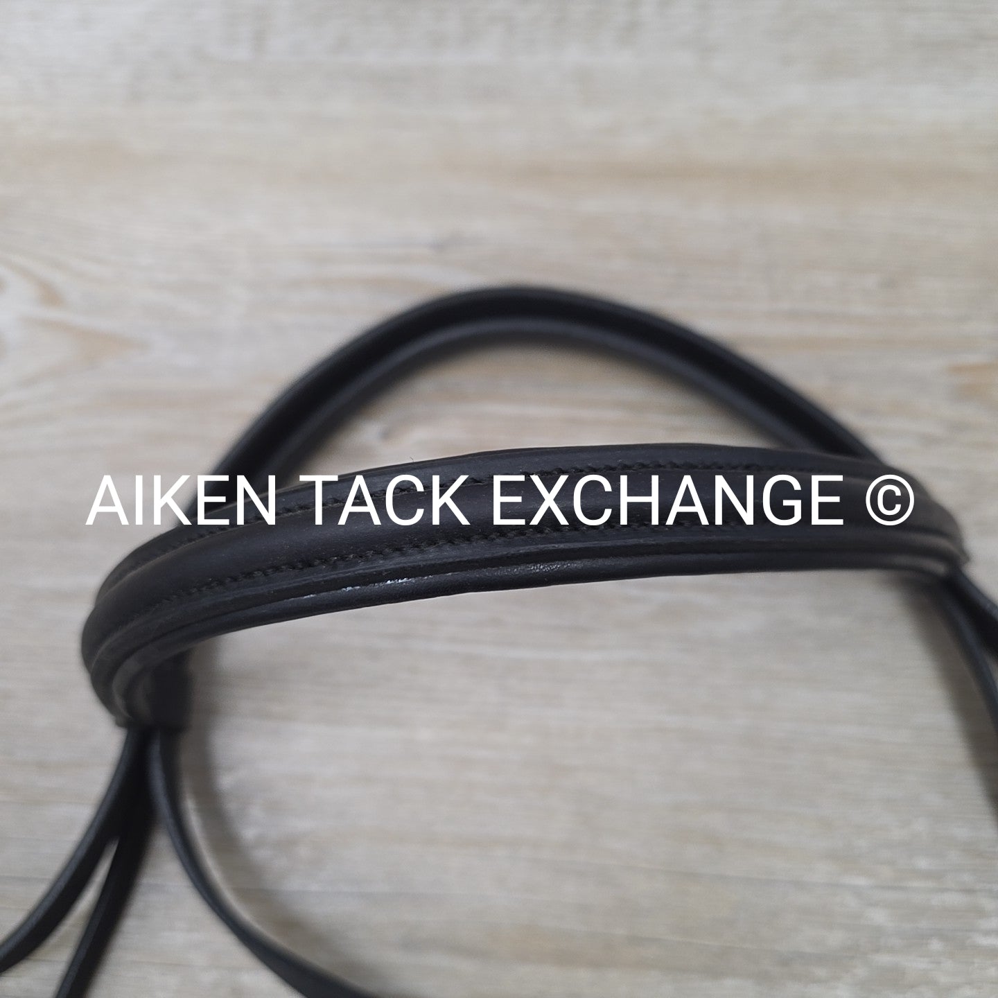 Kieffer Weymouth Double Bridle with Curb Rein, Black, Size Full