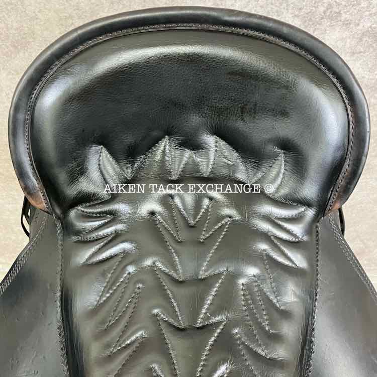 2005 Tucker 146 Classic River Plantation Endurance Saddle, 17.5" Seat, Medium Tree - Semi QH Bars
