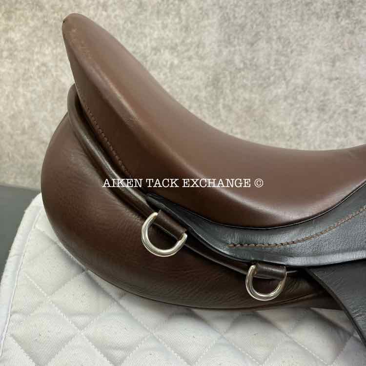 Courbette Lemetex Cresta All Purpose Jump Saddle, 17.5" Seat, Medium Tree, Foam Panels