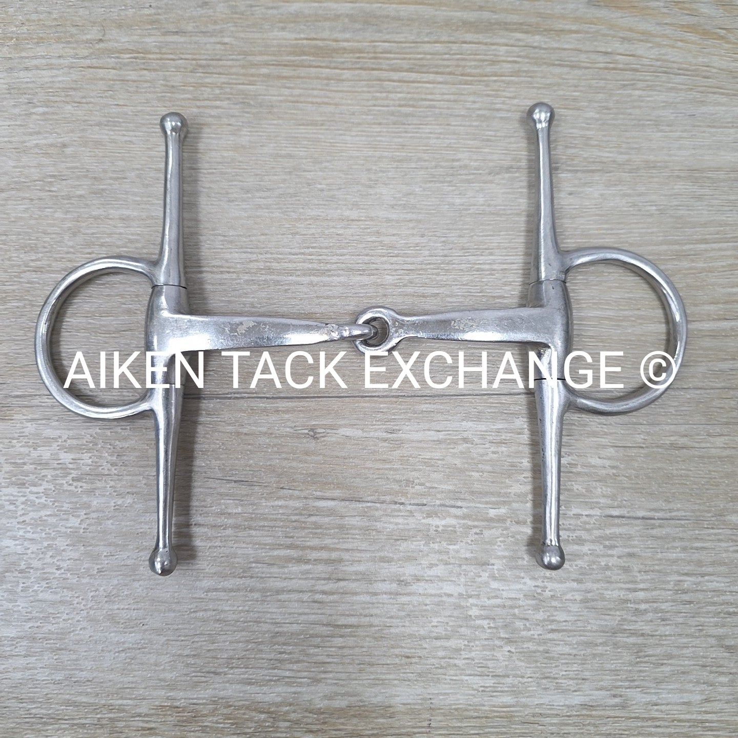 Single Joint Triangle Mouth Full Cheek Bit 5"