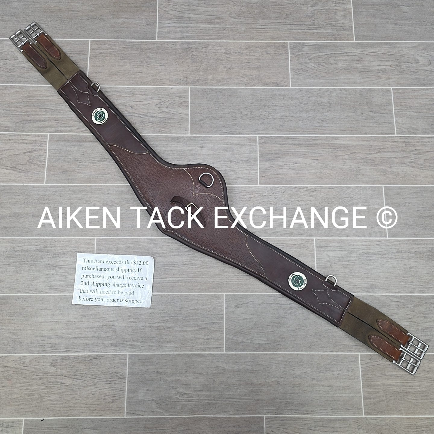 Forestier Long Comfort Anatomic Girth, Brown, 48"