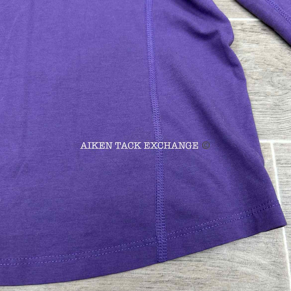 Dover Saddlery Riding Sport Long Sleeve Top, Size Small