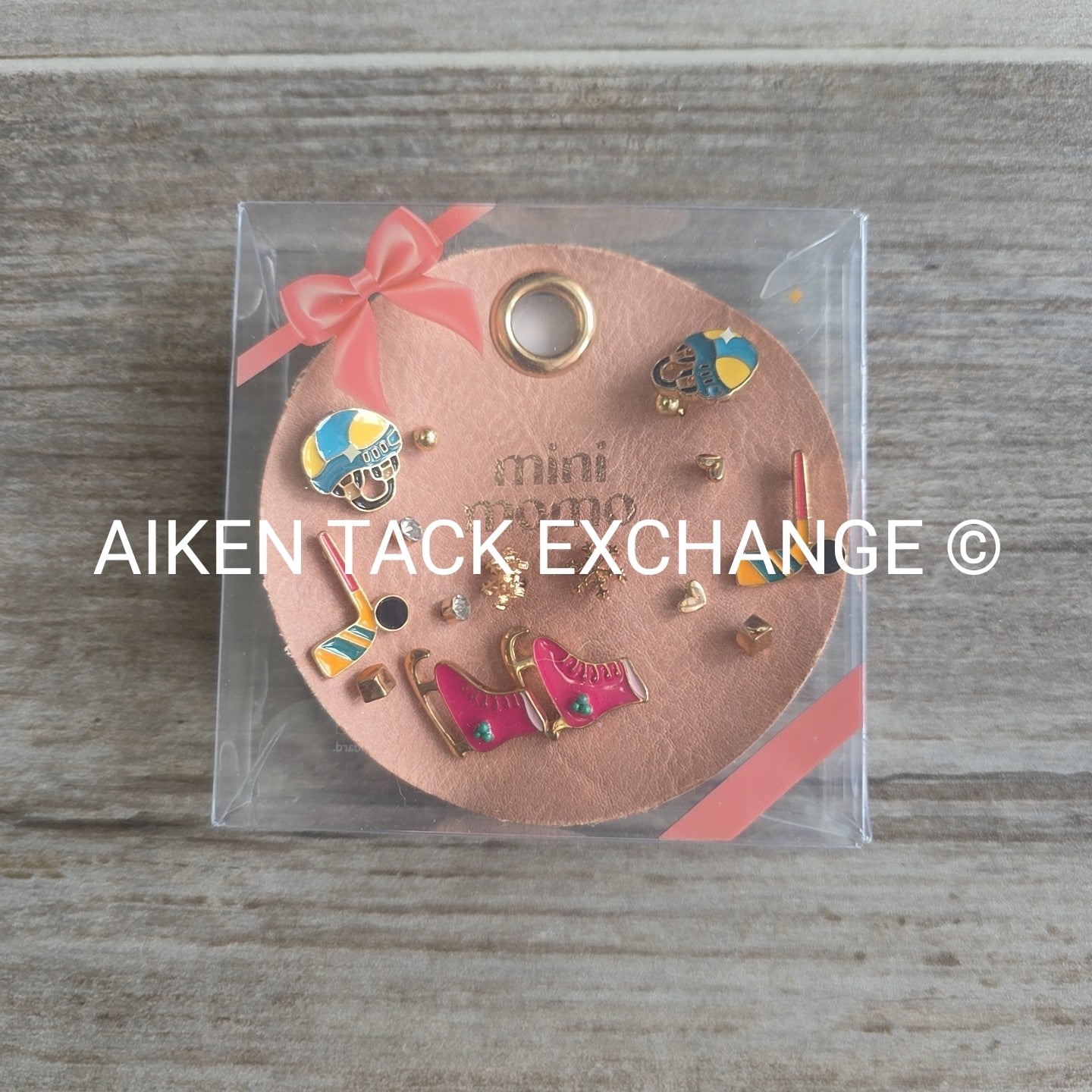 Hockey Earring Set - 8 Pairs Total
