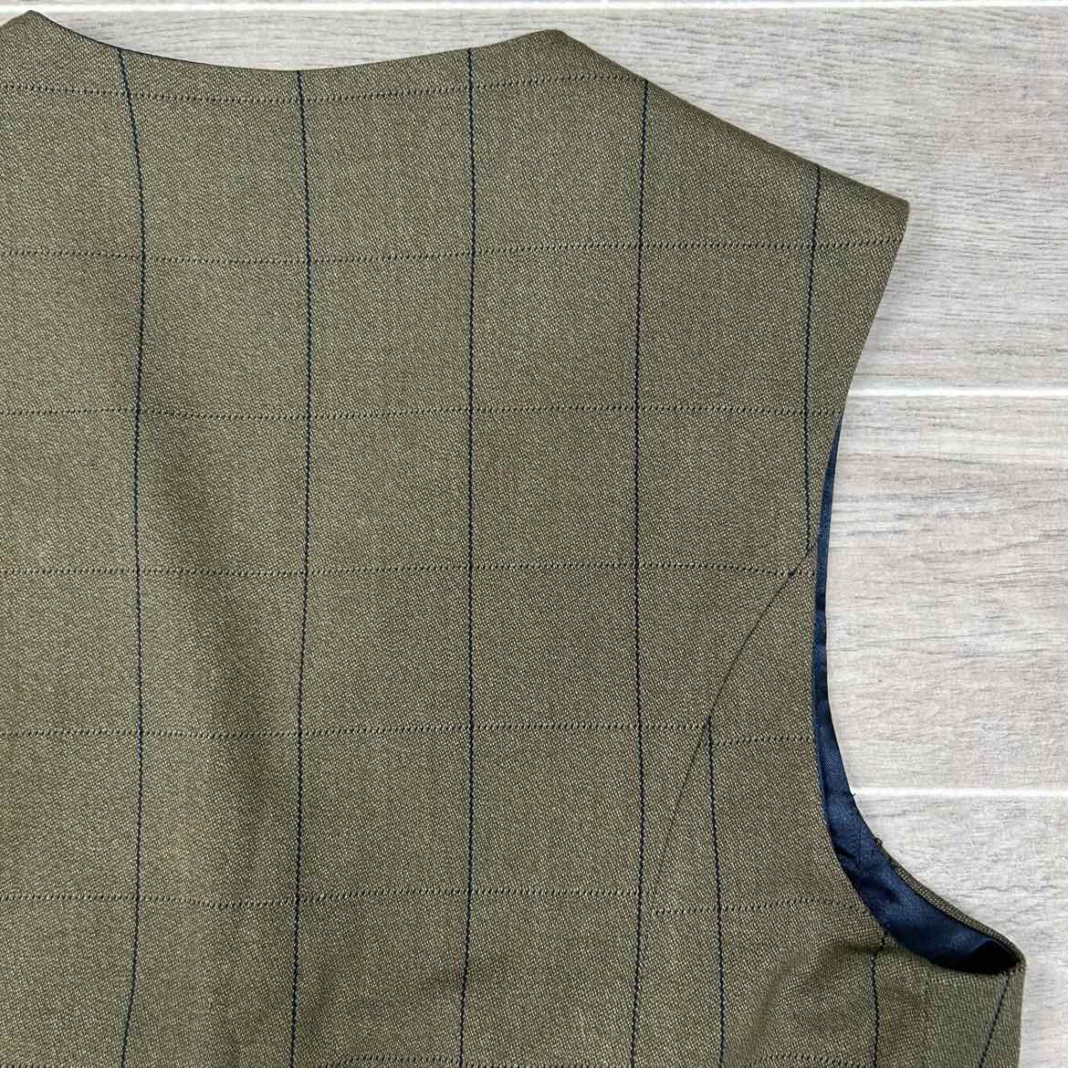 Equetech Bellingham Tweed Waistcoat Vest, Size 8