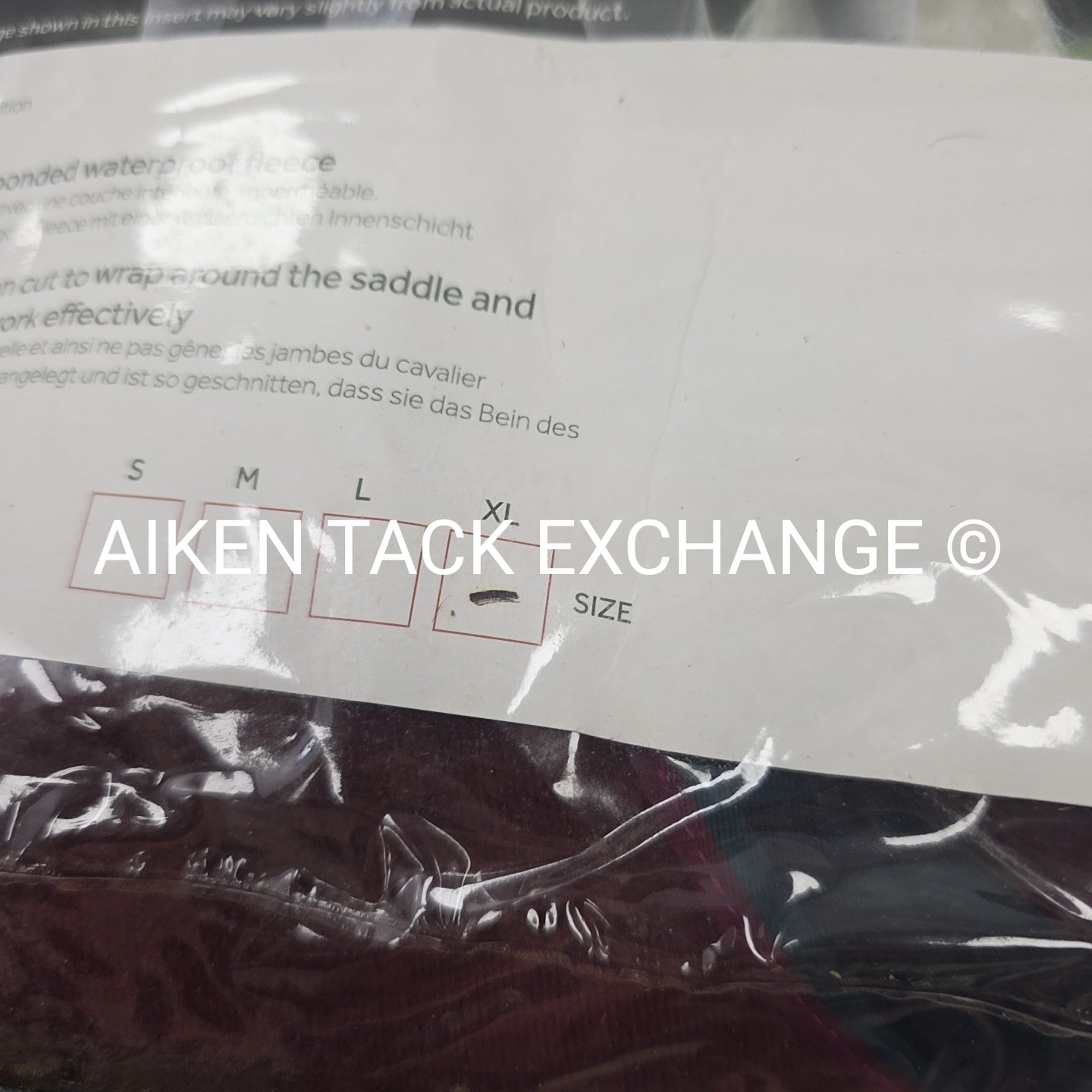 Horseware Ireland Rambo Waterproof Fleece Competition Sheet, Size XL