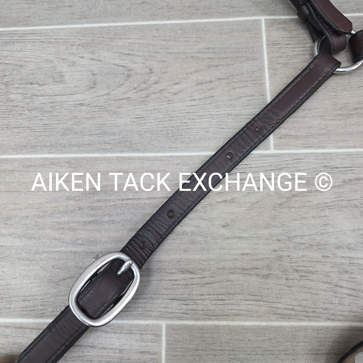 Nunn Finer Breastplate with Elastic, Brown, Size Cob