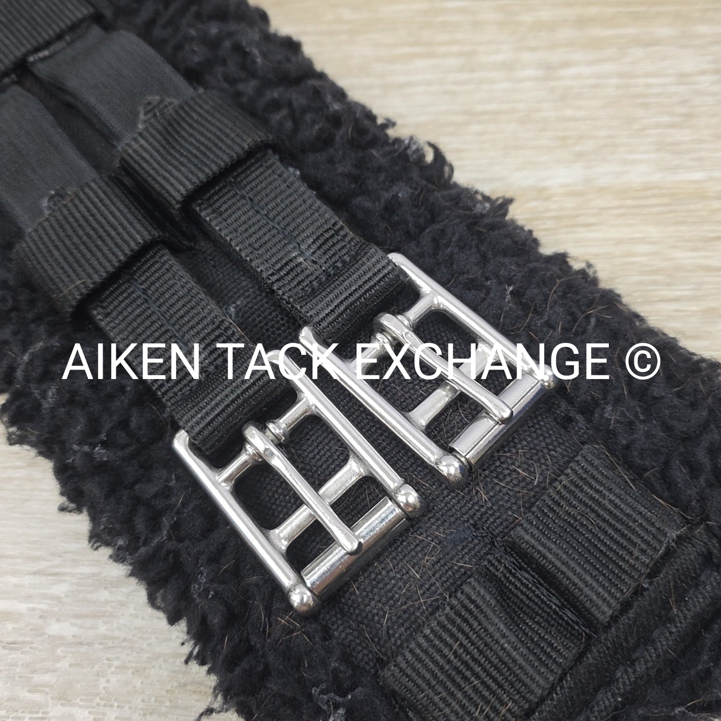 HFP Fleece Dressage Girth, Black, 32"