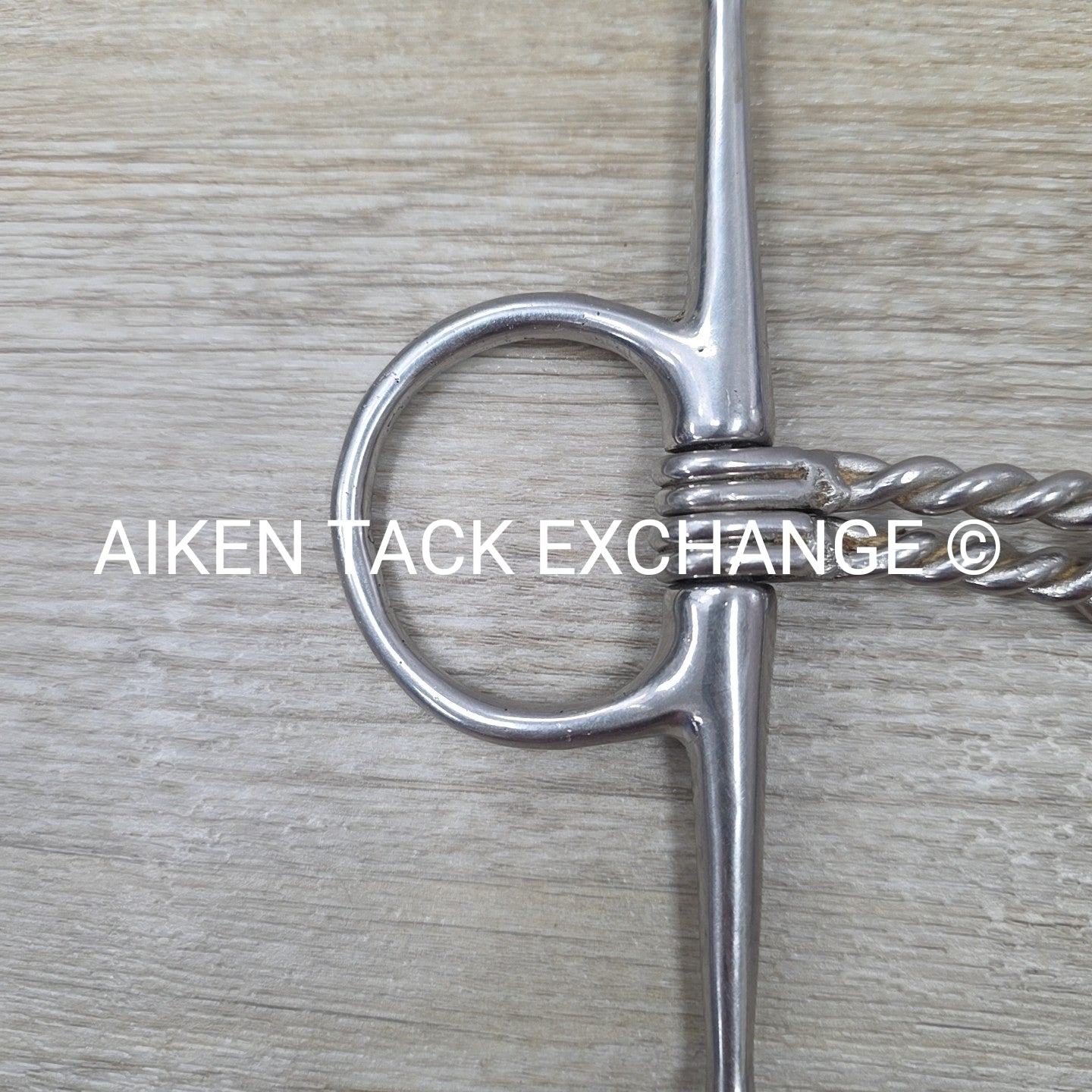 Double Twisted Wire Full Cheek Bit 4.75"