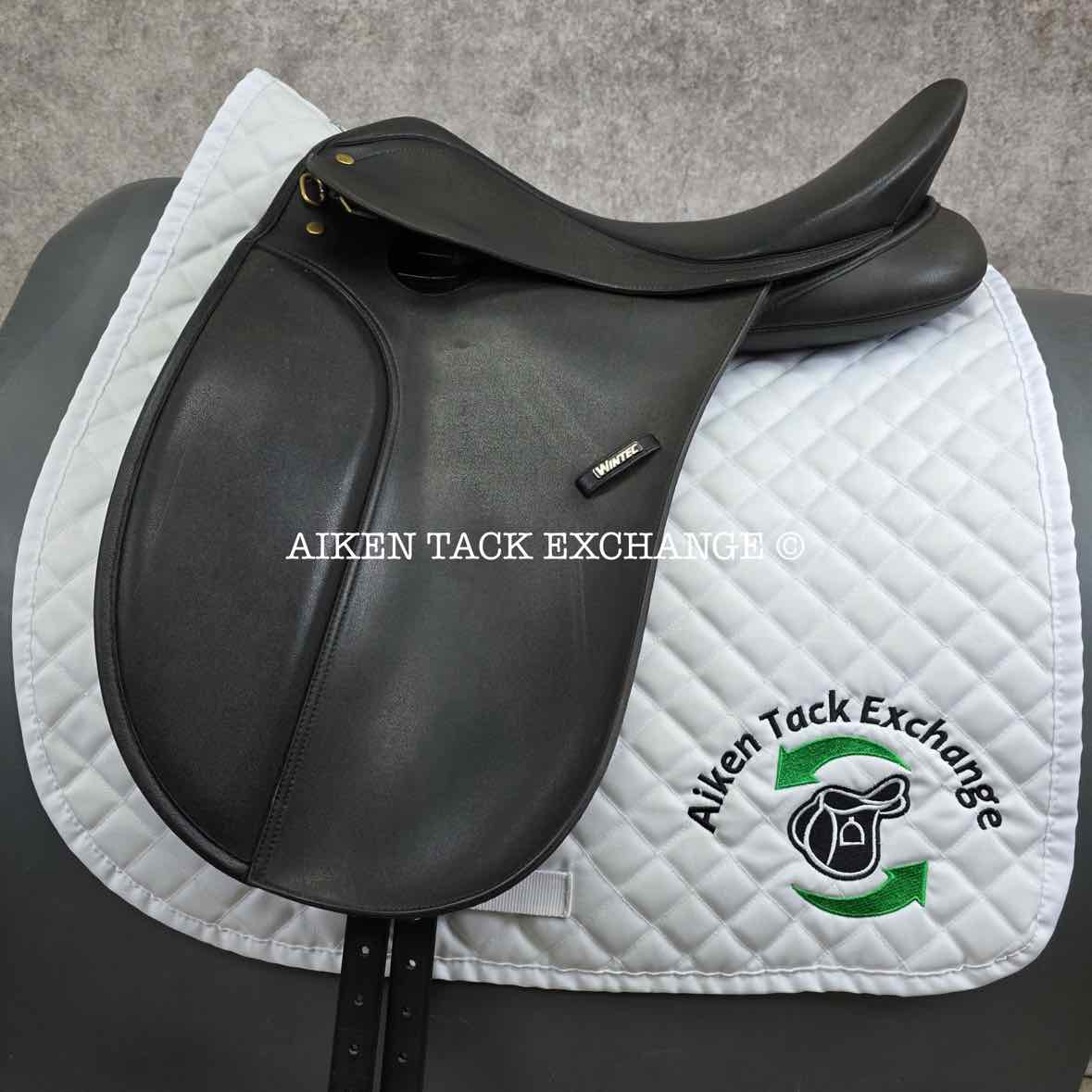 Wintec 500 Dressage Saddle, 17.5" Seat, Adjustable Tree - Changeable Gullet, CAIR Panels