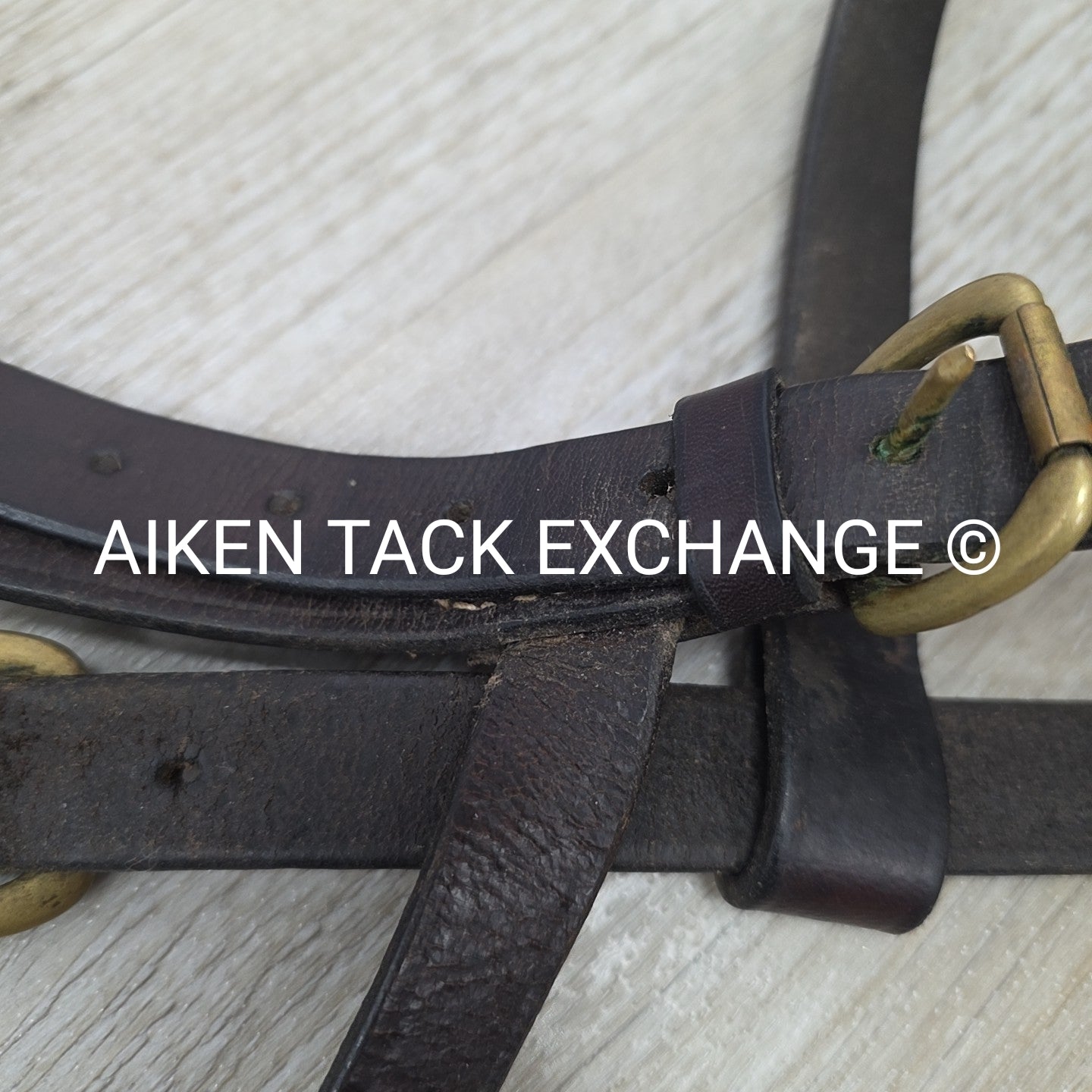 Leather Lunge Cavesson (Leather has Cracking)