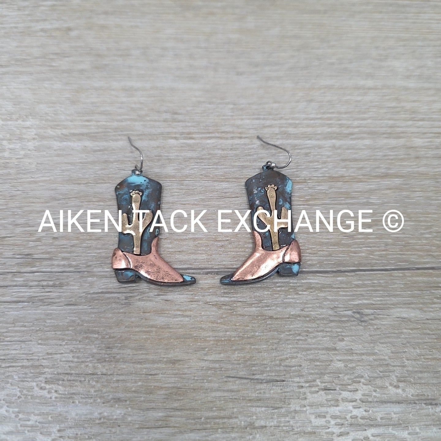 Western Boot Earrings